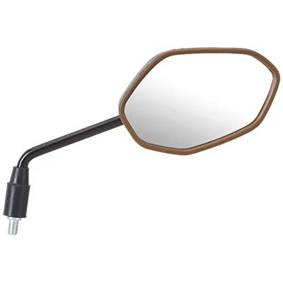 RV-4004R-BRWN-400x400 Rear View Mirror brown Rh Honda Dream Yuga Livo product image