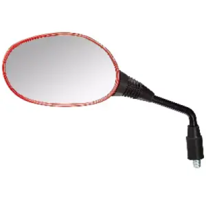 Uno Minda Rv 5012l red  shatterproof Rear View Mirror sports red For Hero Cbg Xtreme product image