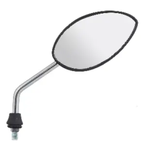 Uno Minda Rv 7003r Rear View Mirror For Yamaha Fascino silver And Black product image