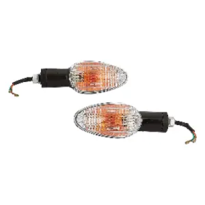 Uno Minda Td 5030br Natural Lens Blinker Lamp Assembly Front Rh For Honda Honda Shine set Of 2 Pcs product image