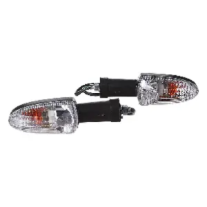 Uno Minda Td 5040cl Natural Lens Blinker Lamp Assembly Rear Lh For TVS Apache Rtr set Of 2 Pcs product image