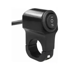 3-Way Handlebar Switch CNC Aluminum 12V