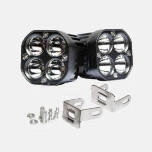 4-led-pair-super-fog-light-white-economy 4 LED Super White Fog Lights Pair