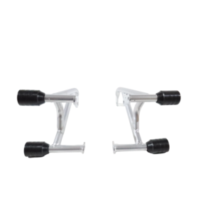 4-slider-crash-guard-for-pulsar-ns200-silver Slider Crash Guard for Pulsar NS200 Silver