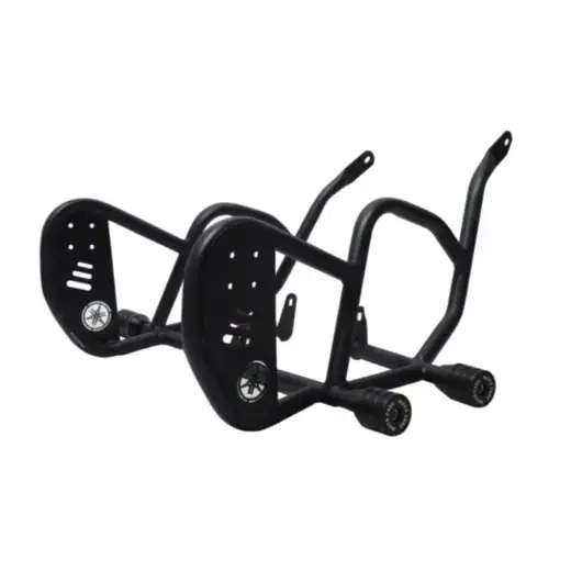 4-slider-crash-guard-with-plate-for-fzs-25 Crash Guard Plate for FZS 25