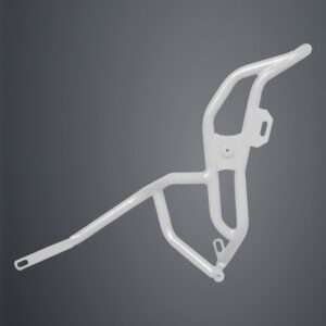 adv-crash-guard-with-4-metal-slider-white-for-xpulse-210-2025-sb-1037-white Xpulse 210 Crash Guard White Metal Slider