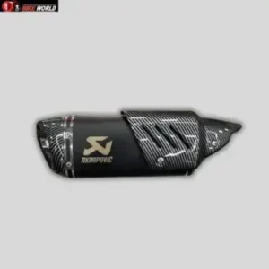 akra-silver-end-black-shield-exhaust-1 Exhaust Silver End Black Shield