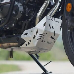 aluminium-engine-guard-for-honda-nx-500 Honda NX500 Aluminium Engine Guard