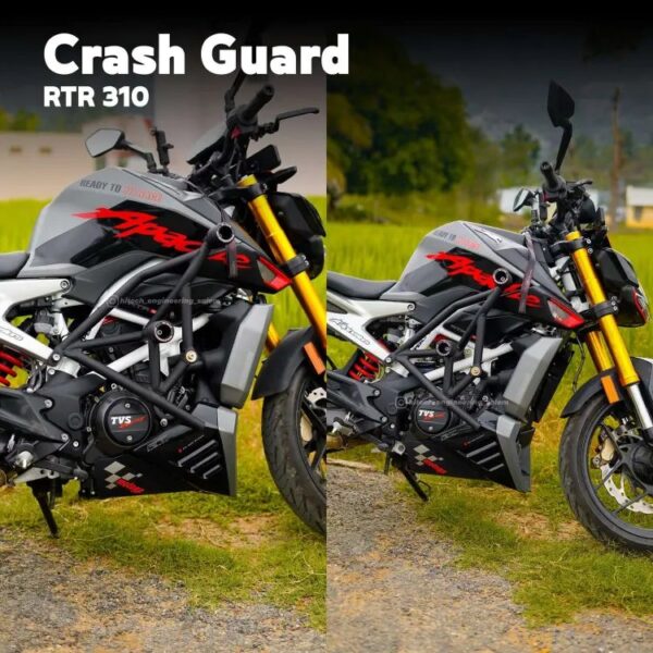 RTR 310 Crash Guard HT Exhaust for Apache