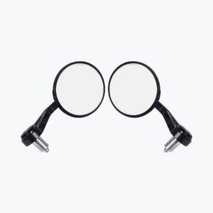 Handlebar Mirrors for Motorcycle CNC Black