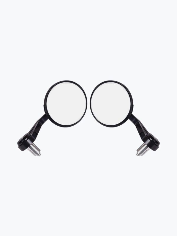Handlebar Mirrors for Motorcycle CNC Black