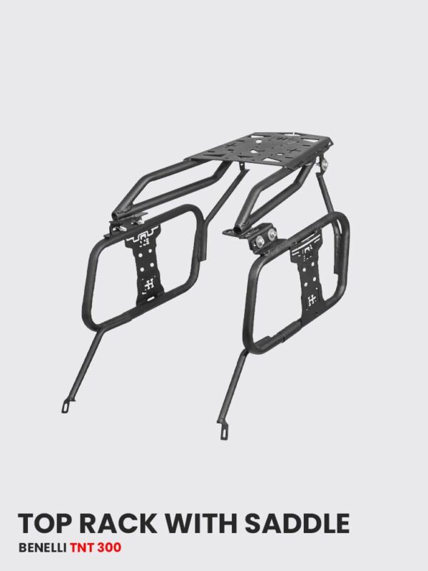 benelli-tnt-300-top-rack-saddle-stay-with-jerry-can-mount-sb-818 TNT 300 Top Rack Jerry Can Mount SB818