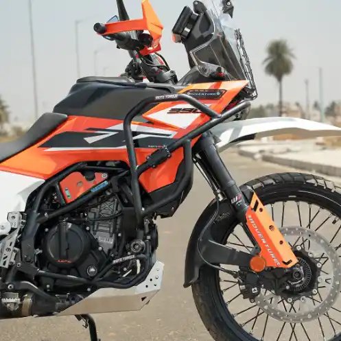 Black Crash Guard for KTM 390 Adventure