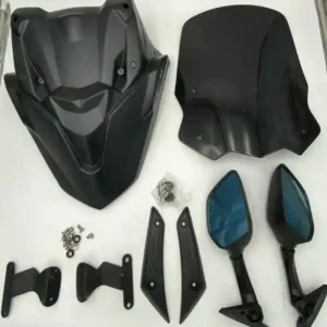 black-windshield-visor-for-suzuki-burgman-street-125-royal-design Black Windshield Visor for Suzuki Burgman Street 125