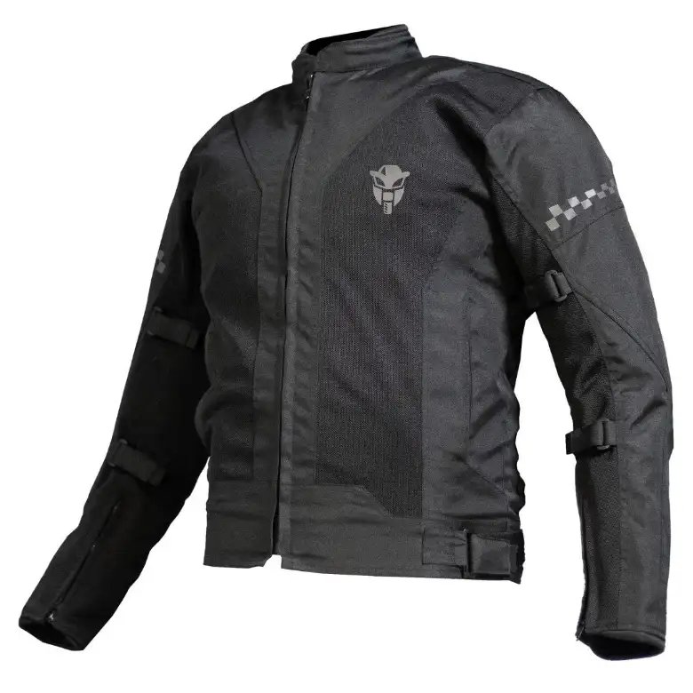 Motorcycle Riding Jacket Black Level 2