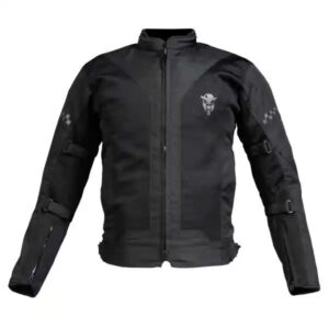 Motorcycle Jacket Black Breezer Mesh Riding