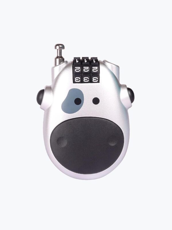 Retractable Cable Number Lock