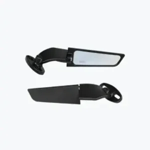 Wing Fin Mirror with Lights