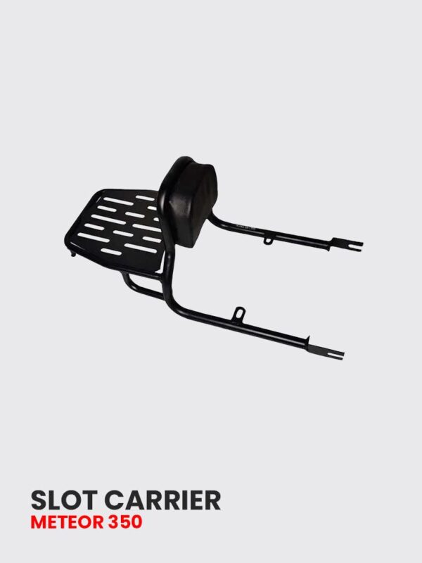 carrier-for-meteor-350-with-top-slot-plate-rem-622 Carrier for Meteor 350