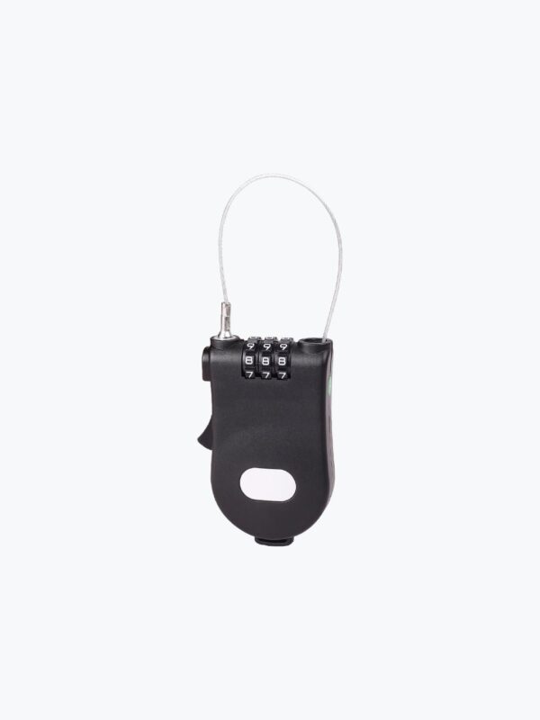 3 Digit Number Lock Black