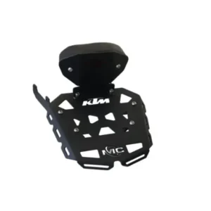 cnc-carrier-plate-and-backrest-for-duke-200-bs6 Carrier Plate Backrest for Duke 200 BS6