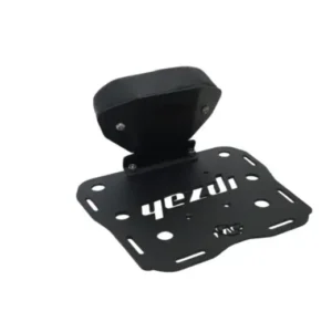 cnc-carrier-plate-and-backrest-for-yezdi-adventure Yezdi Adventure Carrier Plate Backrest