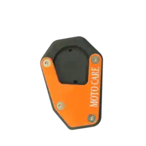cnc-side-stand-extender-orange-for-adventure CNC Side Stand Extender Orange Adventure