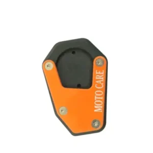 cnc-side-stand-extender-orange-for-adventure CNC Side Stand Extender Orange Adventure