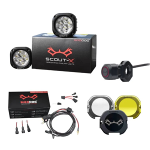 Maddog Scout X Lights for Truck Complete Wiring