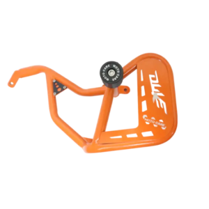 crash-guard-orange-with-dual-sliders-for-ktm-duke-390-gen-3 Crash Guards Orange w Dual Sliders KTM Duke 390 Gen 3