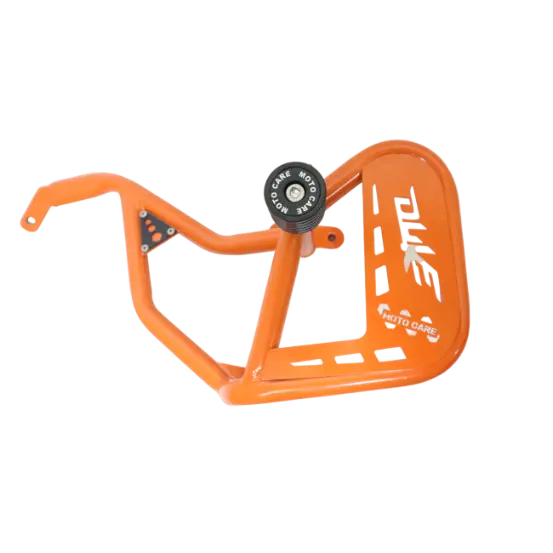 Crash Guards Orange w Dual Sliders KTM Duke 390 Gen 3