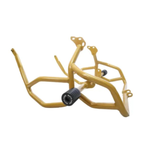 crash-guard-with-dual-sliders-gold-for-himalayan-450 Crash Guard Dual Sliders Gold Himalayan 450