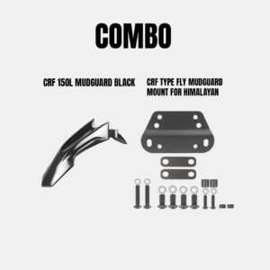 CRF 150L Mudguard Black for Himalayan