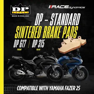 Sintered Brake Pads for Yamaha Fazer 25