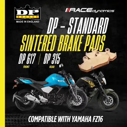 Sintered Brake Pads for Yamaha FZ16 Standard