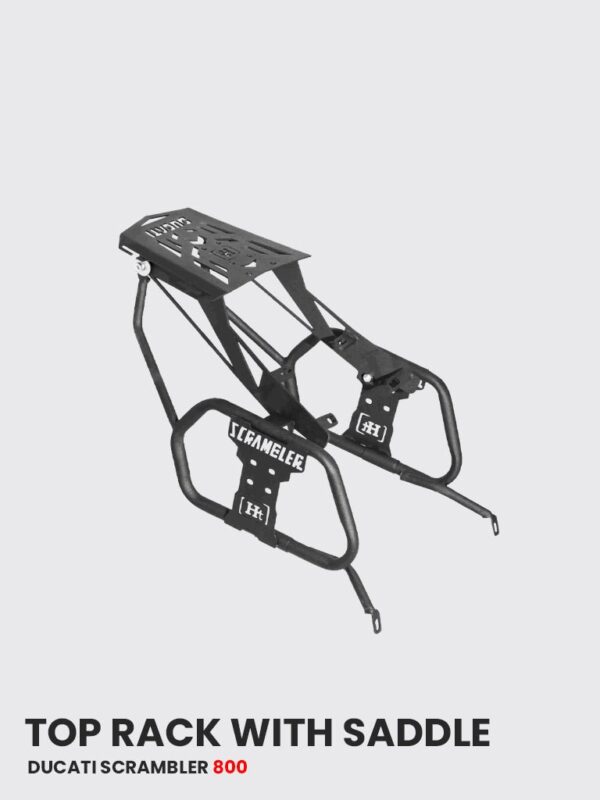 ducati-scrambler-800-top-rack-with-saddle-stay-black-matt-sb-824 Top Rack Saddle Stay for Ducati Scrambler 800 Black