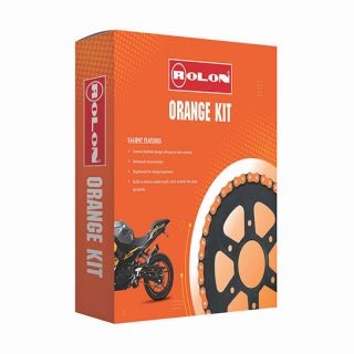 duke-rc-200-chain-sprocket-kit-by-rolon-orange Rolon Chain Sprocket Kit for KTM RC 200 Orange
