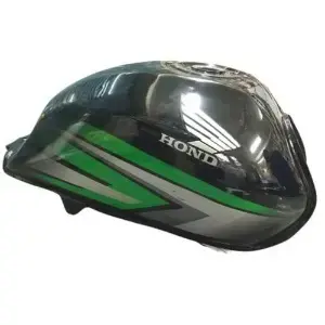 ensons-petrol-tank-for-hero-cd-110-black-green Petrol Tank for Hero CD 110 Black Green