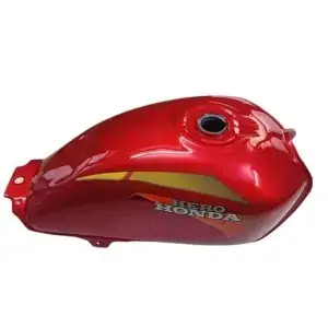 ensons-petrol-tank-for-hero-cd-dawn-cherry-red-orange Petrol Tank for Hero CD Dawn Cherry Red