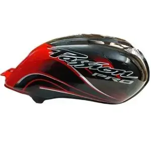 Petrol Tank for Hero Passion Pro Black Red