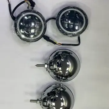 Fog Lights for Harley Davidson Chrome