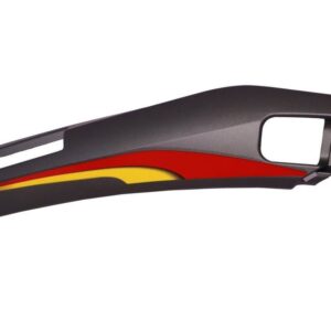 foot-trim-fit-for-hero-pleasure-type-3-matte-titanium-grey-red Foot Trim for Hero Pleasure Type 3