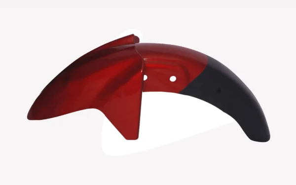 front-fender-mudguard-bajaj-discover-125cc-st-red Front Fender Mudguard for Bajaj Discover 125ST Red