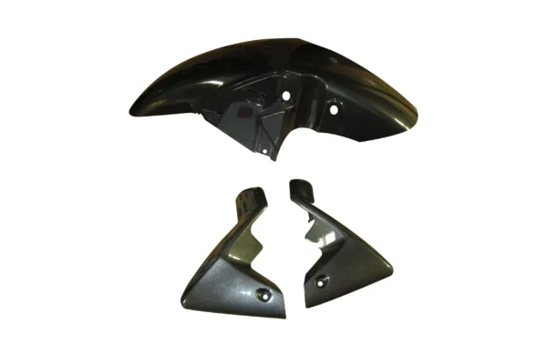 front-fender-mudguard-hero-hunk-n-m-black Front Fender Mudguard for Hero Hunk NM Black