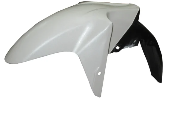 front-fender-mudguard-yamaha-szr-white Front Fender Mudguard Yamaha SZR White