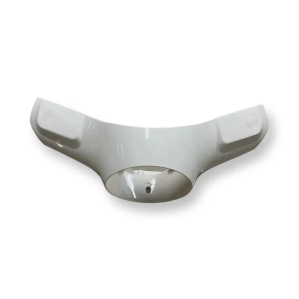 front-handlebar-cover-visor-vespa-vxl-white Front Handlebar Cover for Vespa VXL White