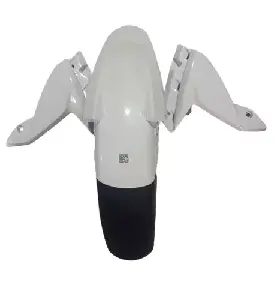 Front Mudguard Apache RTR White