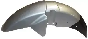 front-mud-guard-for-h-glamour-new-model-silver Front Mud Guard for Honda Glamour New Model