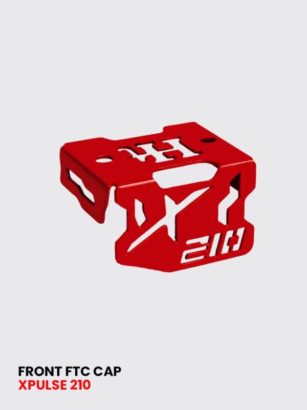 Red Front Oil Tank Cap for Xpulse 210 2025