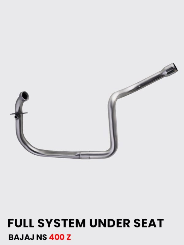 full-system-under-seat-bend-for-bajaj-ns-400-z-sb-993 Exhaust System for Bajaj NS 400 Z